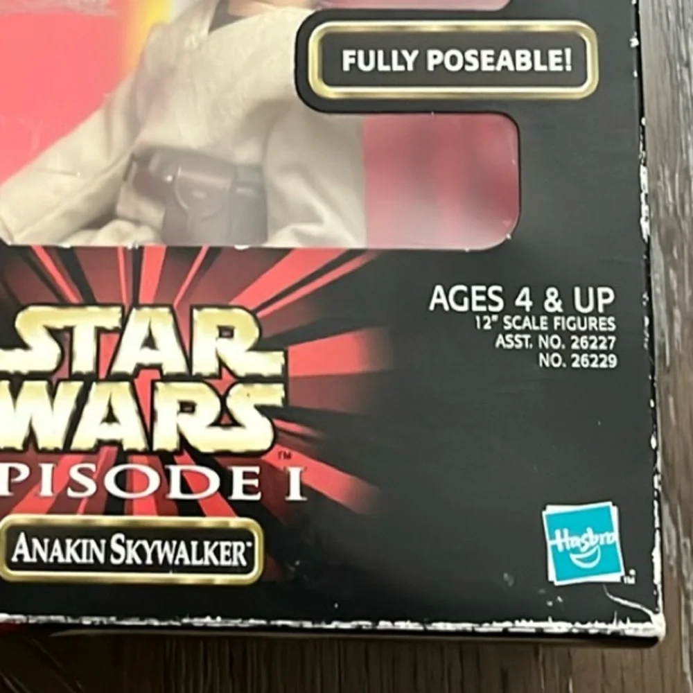 Hasbro Star Wars Anakin Skywalker Episide 1 fully possible 12” figure